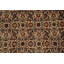 Tapis carré en laine à teinture végétale 8 x 8 po
