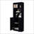 Black 2-Door Bookcase-569338208