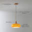 Luminaire suspendu orange en verre-1567310862