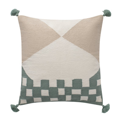 Tassels Down Throw Pillow