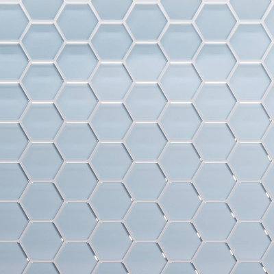 3" Beehive 10.25in.x11.75in. Glass Mosaic Tile