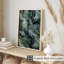 Abstrait vert émeraude et cristaux de marbre géode dorée, reproduction d'art moderne sans cadre-1058557200