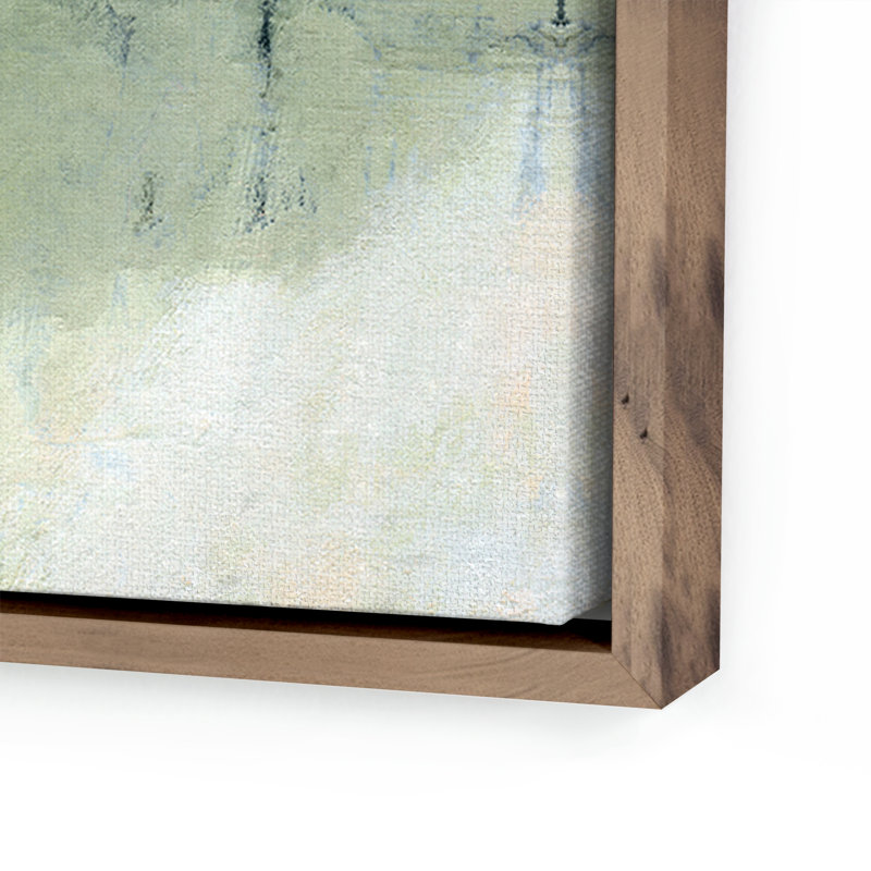 Savor Print by Melanie Biehle, White Maple Framed, 48" H x 48" W