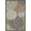 Tapis à motif floral moderne et naturel Newton-298290161