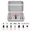 Koschig 10" Battery Organizer Storage Holder-1801872943