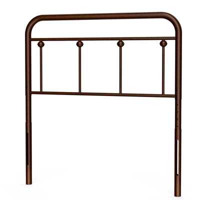 August Grove® Metal Headboard - Adjustable Height - Farmhouse Victorian Style