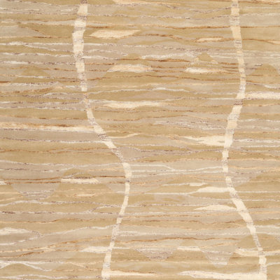 Surface beige contemporaine tapis