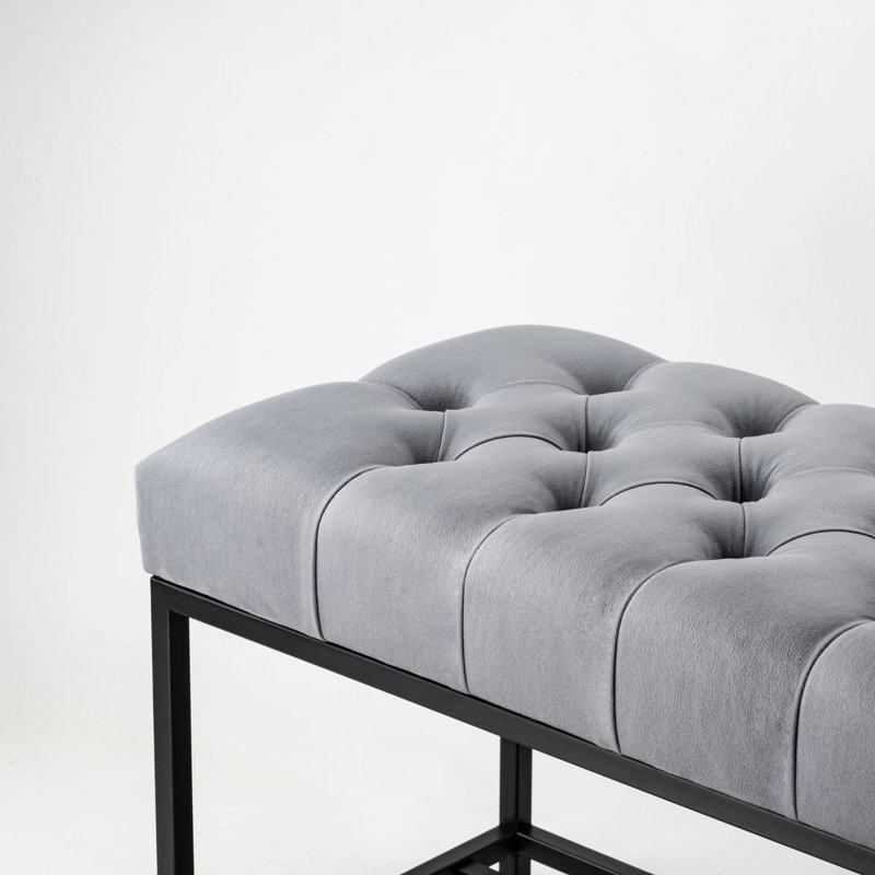 Avaeah Upholstered Storage Bench, 40cm H x 80 cm W x 40cm D