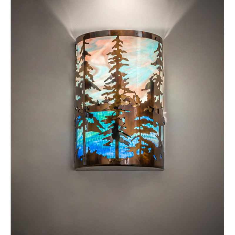 Jamareon Steel Flush Mounted Sconce