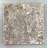 12" x 12" Ice Flower Polished marble wall and floor tile