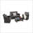 4 Pieces Outdoor Patio Furniture Sets-1837435245