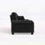 Canapé moderne plissé en chenille 3 places 94 pouces avec support à ressorts durable et coussins en mousse épais-1765742240