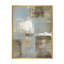 «Gray Meets Brown Abstract Art VI», reproduction sur toile-342586957-342586997