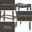 Upholstered Counter Stool with Solid Wood Frame-707199409
