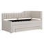 Upholstered Daybed With Trundle And Three Drawers-980899805-980899800