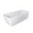 67 inch freestanding solid surface soaking bathtub for bathroom