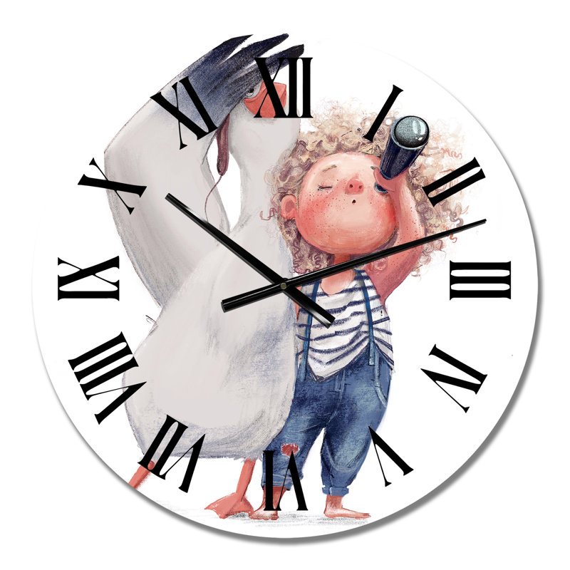 Horloge murale surdimensionnée, Petit