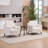 Greydy Upholstered Velvet Accent Armchair With Solid Wood Leg-2001255833