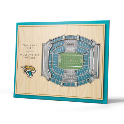 Art mural NFL 5 couches Stadiumview