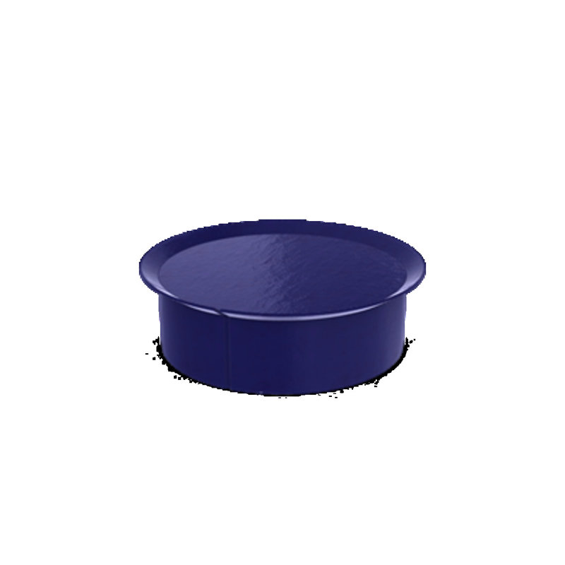 Brise Coffee Table, Blue, 36.22" Diameter
