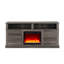 Console 70 po avec foyer et chauffage