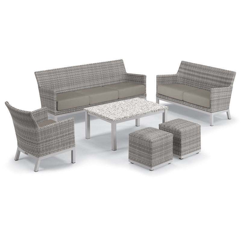 Outdoor Conversation Set, Stone