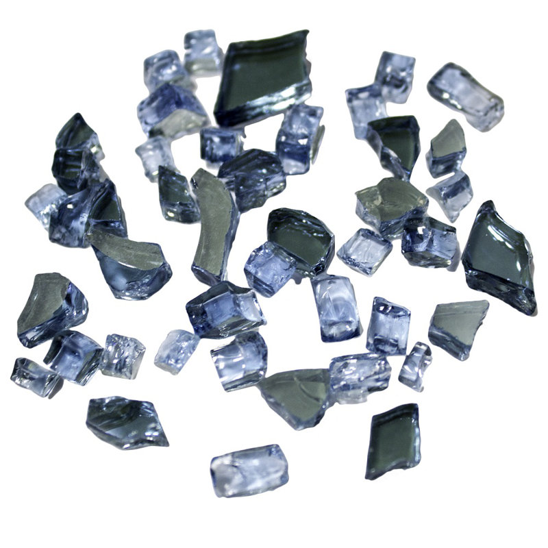 20 Lb. Fire Glass, Sky Blue