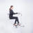 Compact Tech Desk Standing And Adjustable Desk(Desk)