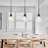 Concow 1 - Light Matte Black Single Pendant with Clear/Swirled Glass Globe-996196315
