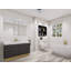 Dessus de meuble-lavabo gris Toscan Modern European
