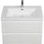 Meuble-lavabo flottant avec lavabo, meuble-lavabo mural moderne avec lavabo en résine et tiroirs à fermeture en douceur-984854995