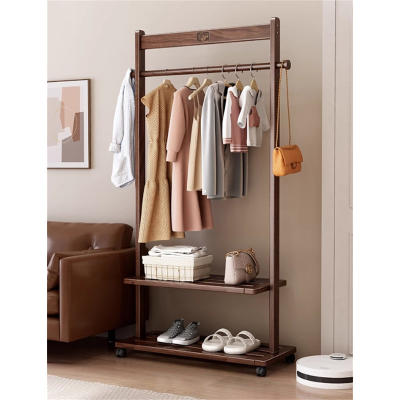 Aesthetic Solid Wood Clothes And Hat Stand