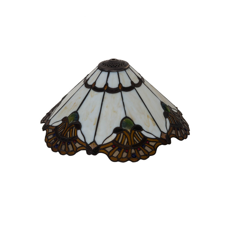 20 po de large avec abat-jour bijoux, H 8,5 po x l 20 po x P 20 po