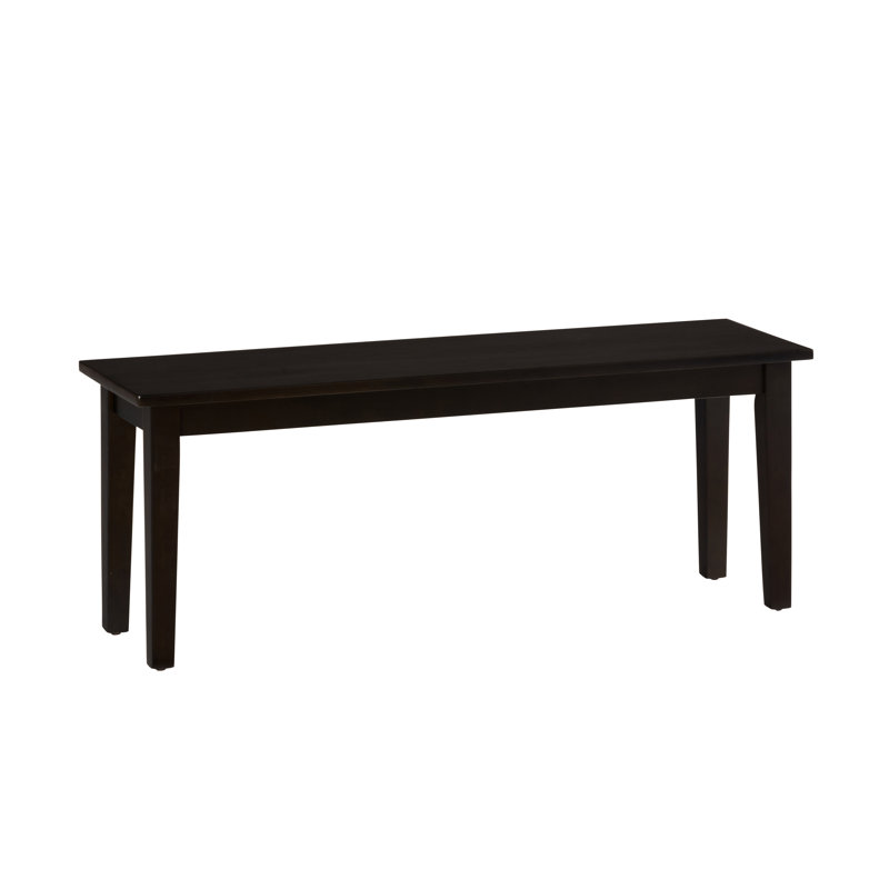 Solid Wood Bench, Espresso