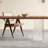 Modern Durable Oak Solid Acrylic Large Table-1705050617