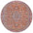 Machine Washable Indoor/Outdoor Claudian ACN1651 Orange Rug-104366029