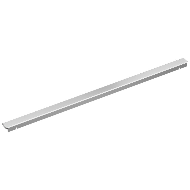 24" Linear Shower Drain Wall Edge, Chrome