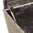 Water Resistant Acacia Poly Rattan Deck Box with Wheels-97884519