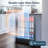 24 Inch Beverage Refrigerator And Cooler, 180 Cans Under Counter Beverage Fridge With Glass Door For Home Bar Kitchen, Etl, Doe, Nsf Approved