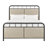 Audriauna Upholstered Metal Open-Frame Bed