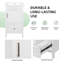 Meuble-lavabo de 20 po avec lavabo, tablette de porte et patins réglables, tiroir noir-1993587298-1993587299