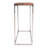 Handcrafted Recycled Wood Console Table With Dazzling Silver Frame, Perfect For Boho Glam Decor And Eco-Friendly Living.