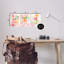 Abstract Florals & Paint Drip Wall Plaque, design by Gemma Bardot