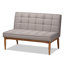 Banc en similicuir Fye-1968288971