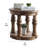 Jasprit Solid Wood End Table