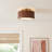 Tambo Semi-Flush Mount Ceiling Light - Weathered Brass-121900213