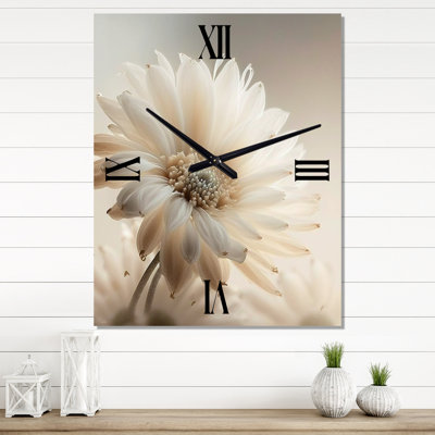 Horloge murale Gerbera Flowers III - Floral Daisy