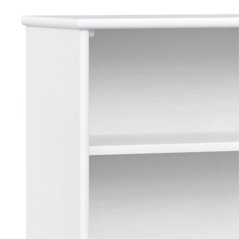 Bibliothèque basse Draper, Blanc