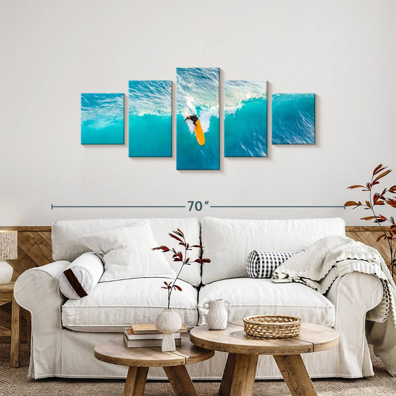 Surfer Ride, 24" H x 55" W
