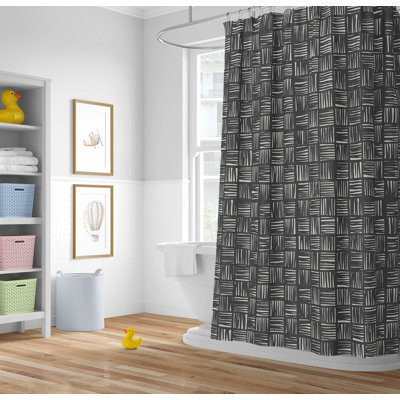 Lash Locked Ultra-Thin Lightweight Shower Curtain